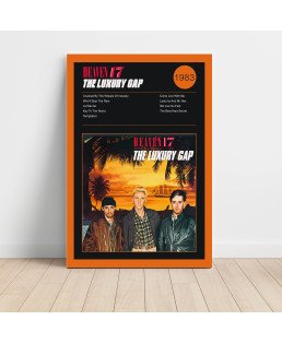 Heaven 17 – The Luxury Gap Fine Art Album Poster