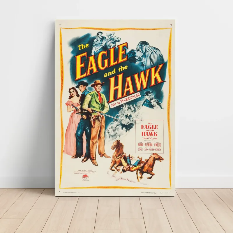 The Eagle and the Hawk (1950) Fine Art Movie Poster