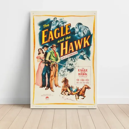 The Eagle and the Hawk (1950) Fine Art Movie Poster