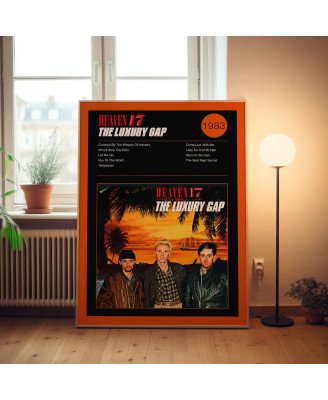 Heaven 17 – The Luxury Gap Fine Art Album Poster