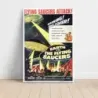 Earth vs. the Flying Saucers (1956) Fine Art Movie Poster