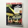 Earth vs. the Flying Saucers (1956) Fine Art Movie Poster