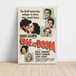 Edge of Doom (1950) Fine Art Movie Poster