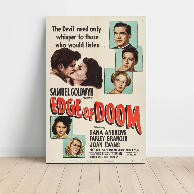 Edge of Doom (1950) Fine Art Movie Poster