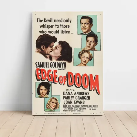 Edge of Doom (1950) Fine Art Movie Poster