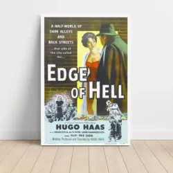 Edge of Hell (1956) Fine Art Movie Poster