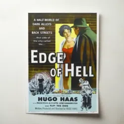 Edge of Hell (1956) Fine Art Movie Poster