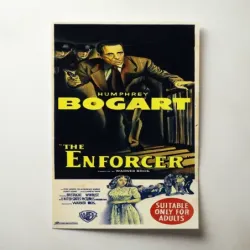 The Enforcer (1951) Fine Art Movie Poster