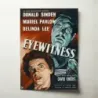 Eyewitness (1956) Fine Art Movie Poster