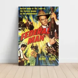 Federal Man (1950) Fine Art Movie Poster