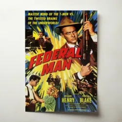 Federal Man (1950) Fine Art Movie Poster