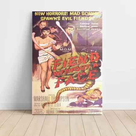 Fiend Without a Face (1958) Fine Art Movie Poster