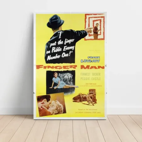 Finger Man (1955) Fine Art Movie Poster