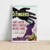 5 Fingers (1952) Fine Art Movie Poster