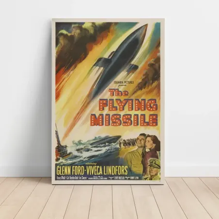 The Flying Missile (1950) Fine Art Movie Poster