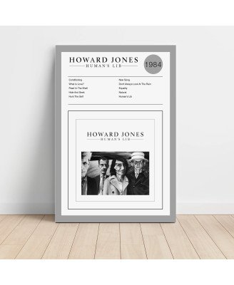 Howard Jones - Humans Lib Fine Art Album Poster