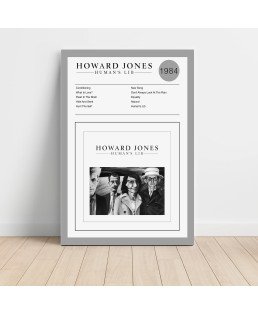 Howard Jones - Humans Lib Fine Art Album Poster