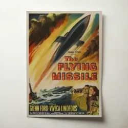 The Flying Missile (1950) Fine Art Movie Poster
