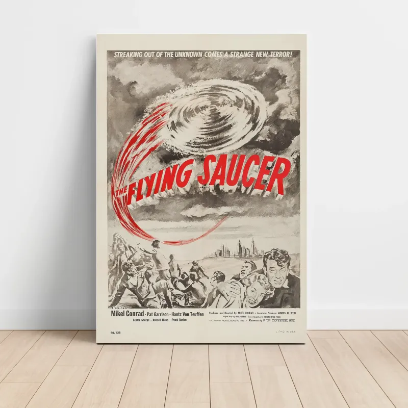 The Flying Saucer (1950) Fine Art Movie Poster
