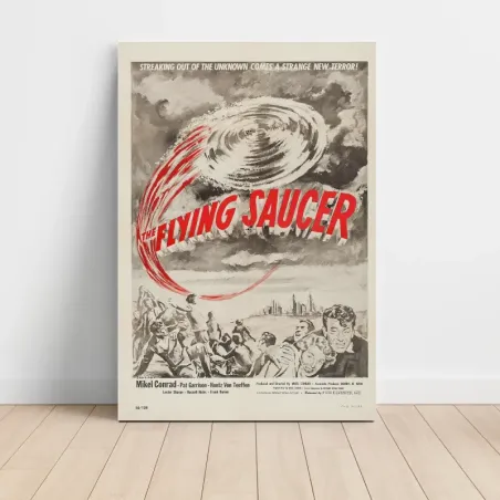 The Flying Saucer (1950) Fine Art Movie Poster