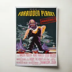 Forbidden Planet (1956) Fine Art Movie Poster