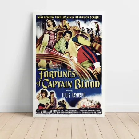 Fortunes of Captain Blood (1950) Fine Art Movie Poster