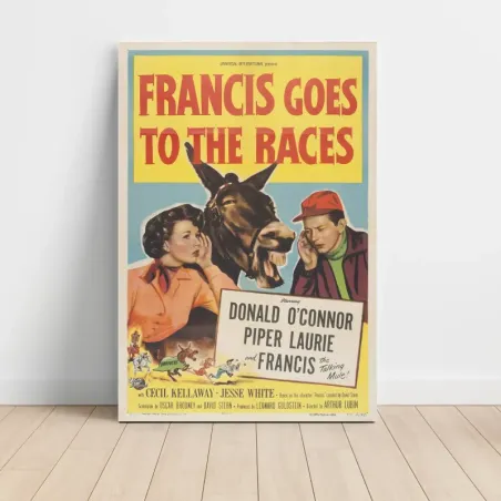 Francis Goes to the Races (1951) Fine Art Movie Poster