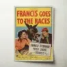 Francis Goes to the Races (1951) Fine Art Movie Poster