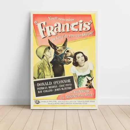 Francis (1950) Fine Art Movie Poster
