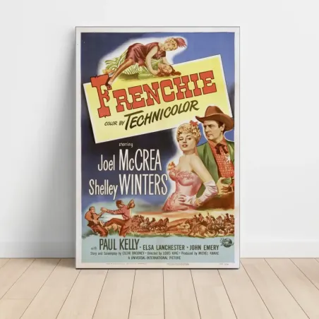 Frenchie (1950) Fine Art Movie Poster