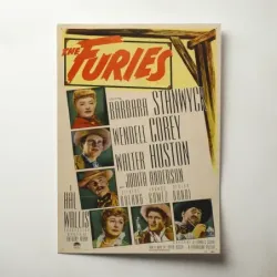 The Furies (1950) Fine Art Movie Poster