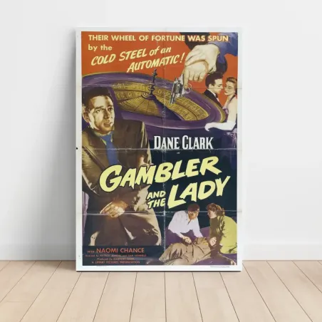 The Gambler and the Lady (1952) Fine Art Movie Poster