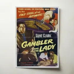 The Gambler and the Lady (1952) Fine Art Movie Poster