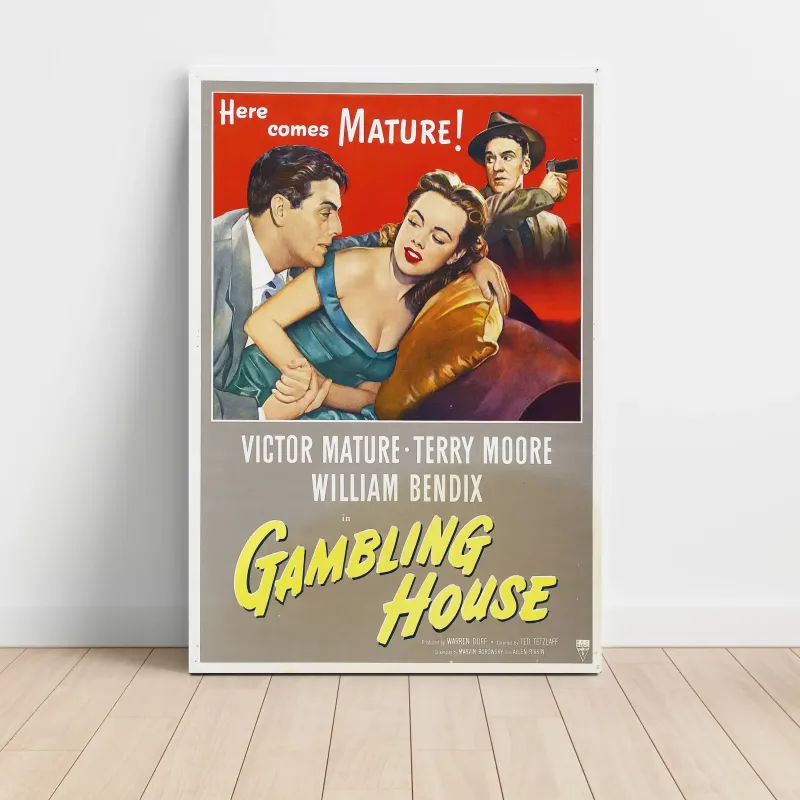 Gambling House (1951) Fine Art Movie Poster
