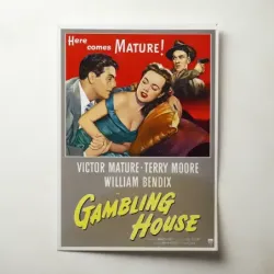 Gambling House (1951) Fine Art Movie Poster