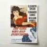 The Girl Who Had Everything (1953) Fine Art Movie Poster