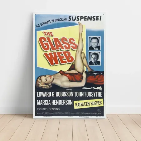 The Glass Web (1953) Fine Art Movie Poster