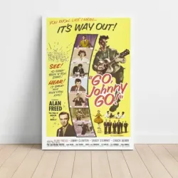 Go, Johnny, Go! (1959) Fine Art Movie Poster