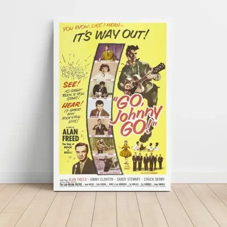 Go, Johnny, Go! (1959) Fine Art Movie Poster