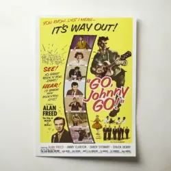 Go, Johnny, Go! (1959) Fine Art Movie Poster