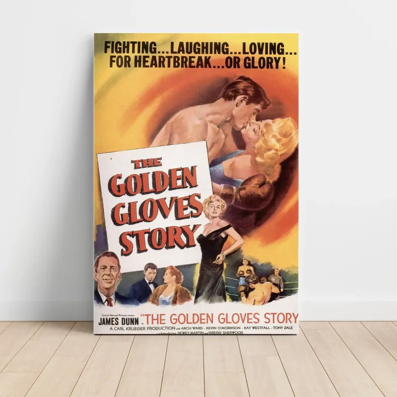 The Golden Gloves Story (1950) Fine Art Movie Poster