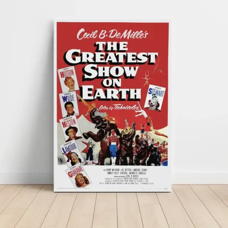 The Greatest Show on Earth (1952) Fine Art Movie Poster