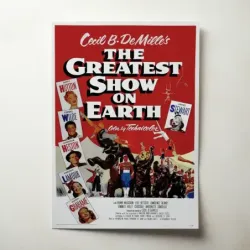 The Greatest Show on Earth (1952) Fine Art Movie Poster