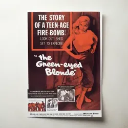 The Green-Eyed Blonde (1957) Fine Art Movie Poster