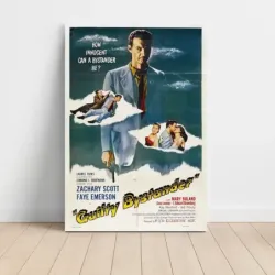 Guilty Bystander (1950) Fine Art Movie Poster