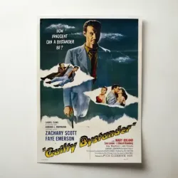 Guilty Bystander (1950) Fine Art Movie Poster