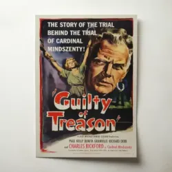 Guilty of Treason (1950) Fine Art Movie Poster
