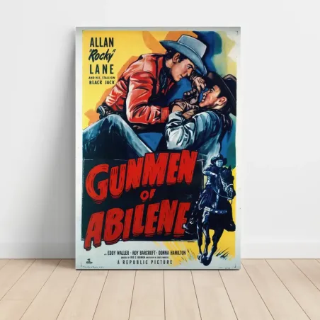Gunmen of Abilene (1950) Fine Art Movie Poster