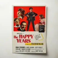 The Happy Years (1950) Fine Art Movie Poster