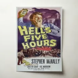 Hell's Five Hours (1958) Fine Art Movie Poster